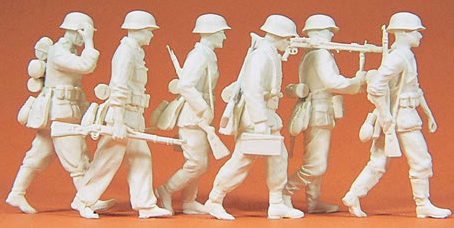Preiser 64013 - Advancing Grenadiers Und