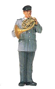 Preiser 64369 - Musician w/Frnch Hrn Unpn