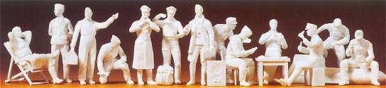 Preiser 67001 - Ger. WWII Pilots/Grndcrew