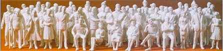 Preiser 68290 - Figures unptd 1:50    60/