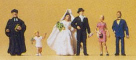 Preiser 79057 - Wedding group-Protest  6/