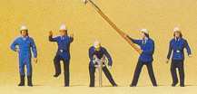 Preiser 79116 - Firefighters set #2    6/