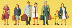 Preiser 79188 - Walking Travellers #1