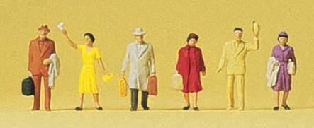 Preiser 88541 - Passengers w/Handbags
