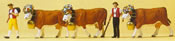 Swiss dairymen w/cows  5/