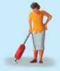 Woman w/ Vacuum Cleaner