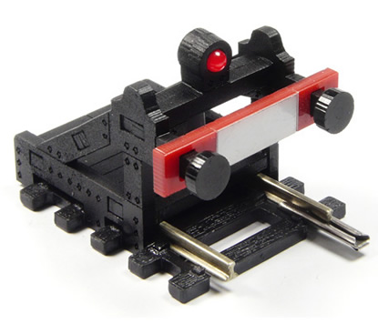 Proses BF-OE-01 - O Scale Buffer Stop DC, DCC (EU Type)