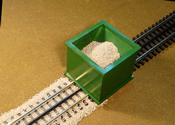 O Scale Ballast Spreader 3-Rail