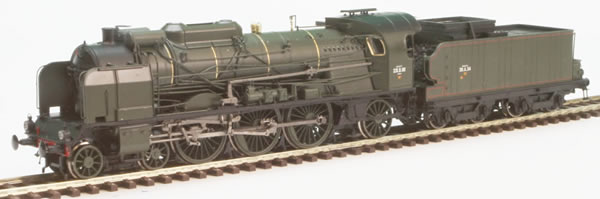 Locomotive à vapeur 5-141 D - Ree Modèles MB159 - HO 1/87 - SNCF - Ep