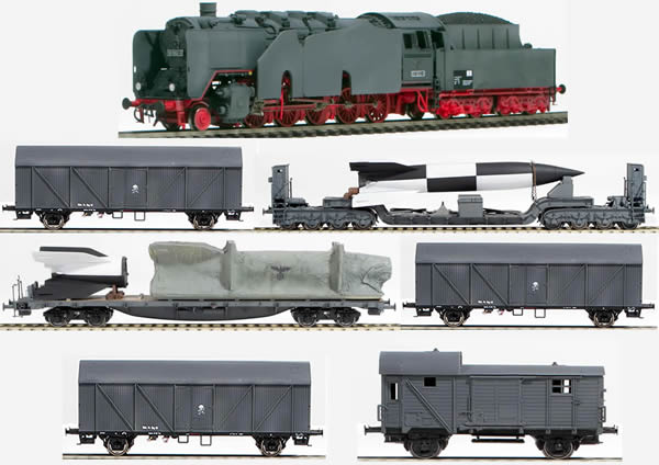 REI REI0033 - German WWII Wehrmacht V2 Transport Set in Grey Livery 