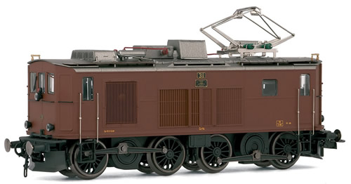 Rivarossi 2137 - Electric Locomotive Ce 4/4, metal body road number 311, BLS, AC Digital