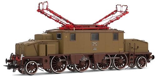 Rivarossi 2242 -  Electric Locomotive Trifase E 431 027, in Castano Isabella livery   FS