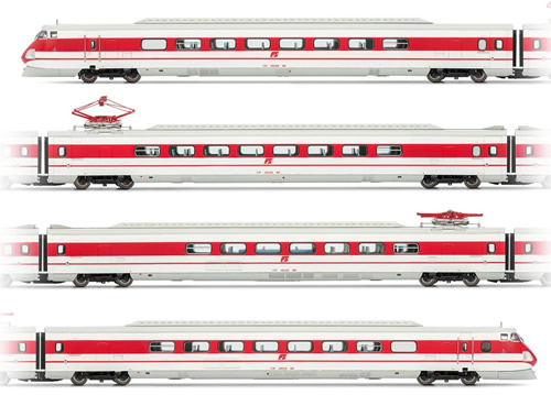 Rivarossi 2506 - Italian Electric Railcar Set Class ETR 450 of the FS (DCC Sound Decoder)