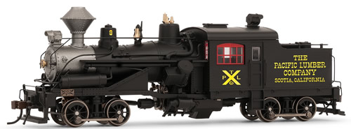 Rivarossi 2610 - Heisler Steam Locomotive - The Pacific Lumber Company 9 (DCC Sound Decoder)