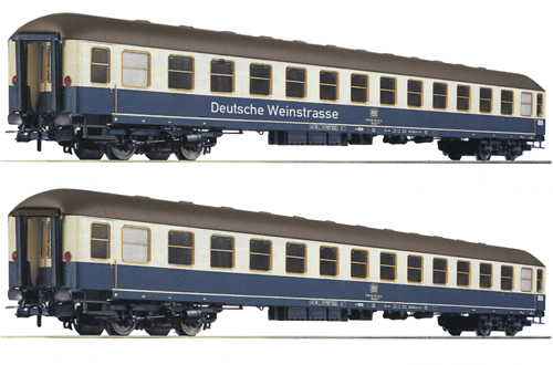 Rivarossi 4180 - German Passenger Coach Set “Deutsche Weinstraße” of the DB