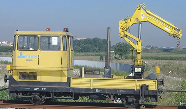 Rivarossi HR2910 - Italian Maintenance Tractor KLV 53 Braccini Elettroimpianti of the FS