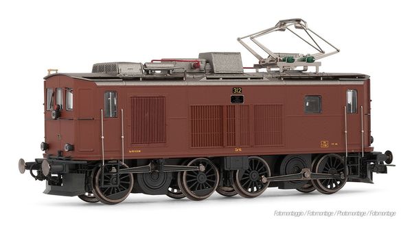 Rivarossi HR2997S - Swiss Electric Locomotive Ce 4/4 312 Historic of the BLS (DCC Sound Decoder)
