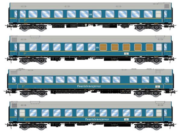 Rivarossi HR4257 - 4pc Coach Set