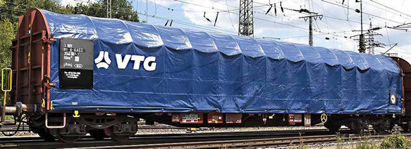 Rivarossi HR6494 - 4-axle tarpaulin wagon type Rilns