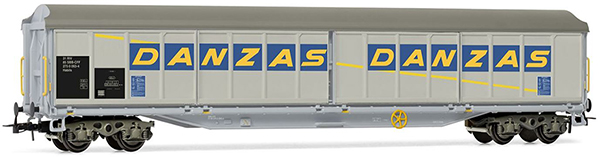 Rivarossi HR6649 - 4-axle Sliding-wall Wagon Habils Danzas