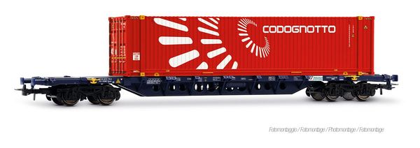 Rivarossi HR6705 - Mercitalia Intermodal Sgnss type container wagon