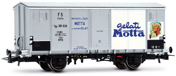Rivarossi HR6711 - Refrigerated wagon Hgb “Gelati Motta”