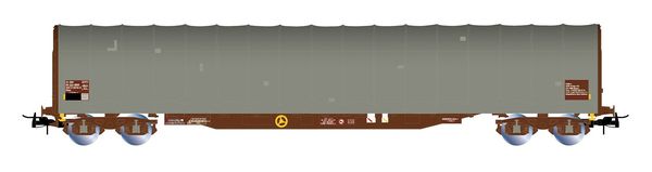 Rivarossi HR6718 - SBB Rilns type sliding tarpaulin wagon