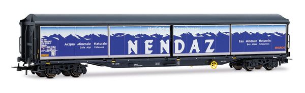 Rivarossi HR6720 - Sliding wall wagon type Habils Mendaz