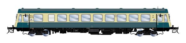 Rivarossi HR9000S - German Diesel Railcar BR 627.0 of the DB (DCC Sound decoder)