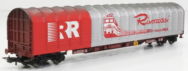 Rivarossi HRS6219 - 4-axle covered Tarpaulin wagon, FS type Rils