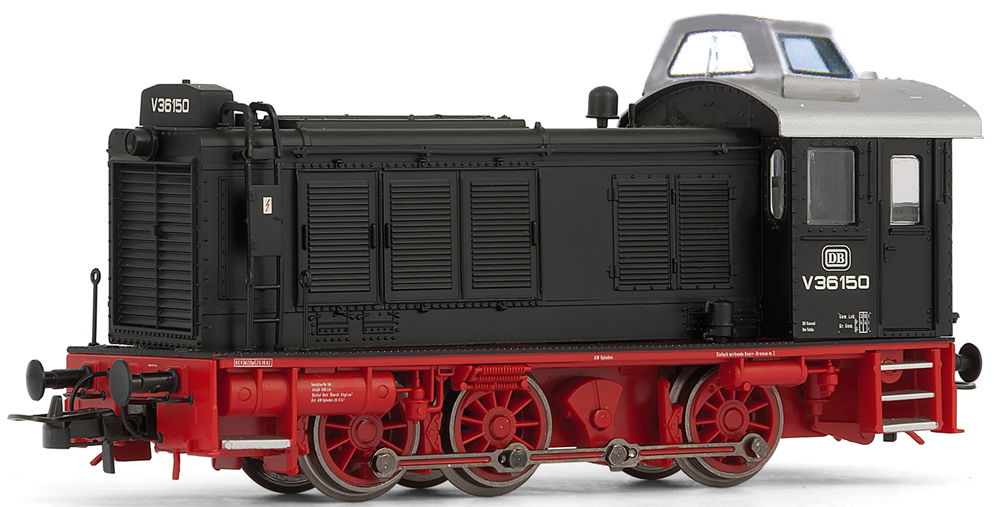 BIR0723) Märklin 3346 H0 AC Doppel-Diesellok BR 236 der DB, digital