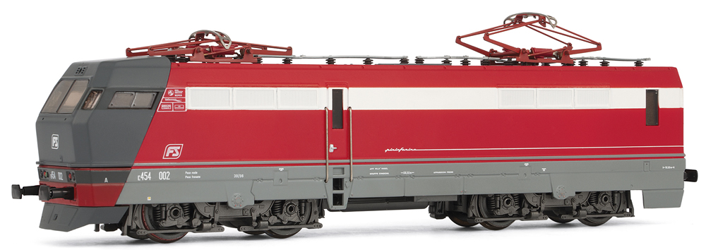 Locomotive HO Rivarossi FS E 454 002 – Réf 1400 – Époque 5 – Analogique