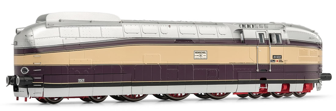 東ドイツ国鉄 DR マイヤータンク式蒸気機関車 BR 98.0 009号機