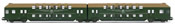 Set x 2 coaches double-decker type DBx  DR