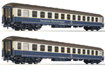 German Passenger Coach Set “Deutsche Weinstraße” of the DB