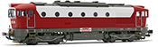 Swiss Diesel Locomotive D 753.7 of the HUPAC