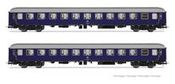 2-unit Coach Set Bcm 243 type, blue livery