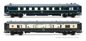 2-unit Coach Set R30/R33 Milano-Napoli, WR Pistoiesi + WSP Cote D