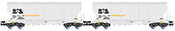 2-unit 4-axle Silo Wagon Set ATIR-RAIL