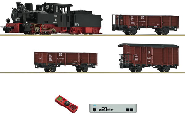 Roco 31031 - German Digital Starter Set z21 with Steam Locomotive