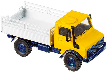 Roco 4105 - Unimog 1300 yellow-white