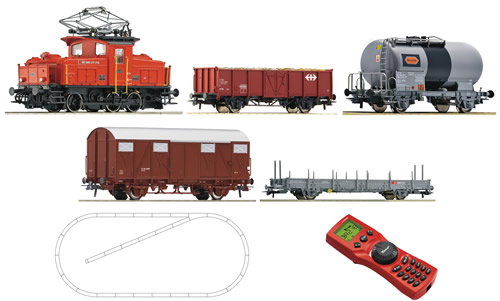 Roco 41405 - Swiss Digital Starter Set: Electric Locomotive Ee3/3