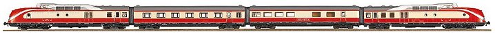 Roco 43900 - Class VT 115 Diesel multiple-unit train & supplement set