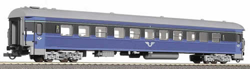 Roco 44726 - 2nd class passenger carriage, SJ