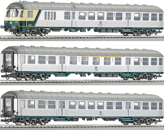 Roco 45927 - 3-piece set, commuter train Silberling