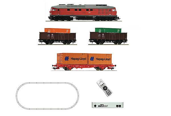 Roco 5110003 - z21 start Digitalset: German Diesel locomotive class 232 with goods train of the DB AG