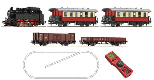 Roco 51259 - Digital Starter Set: Steam Locomotive BR 80