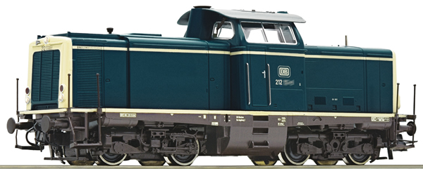 Roco 52539 - German Diesel locomotive class 212 of the DB (DCC Sound Decoder)