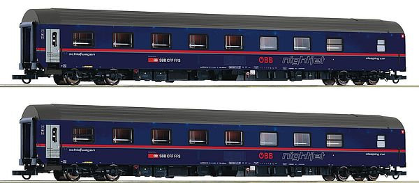 Roco 6200021 - Austrian 2-piece set: Sleeper “Nightjet” of the ÖBB/SBB