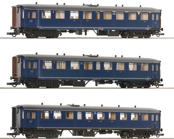 Roco 6200054 - 3 piece set: Coaches “Blokkendoos”